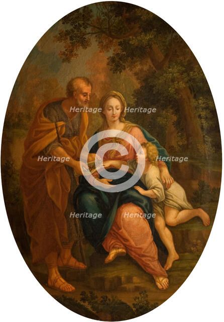 The Holy Family, 1720. Creator: Giovanni Stefano Robatto.