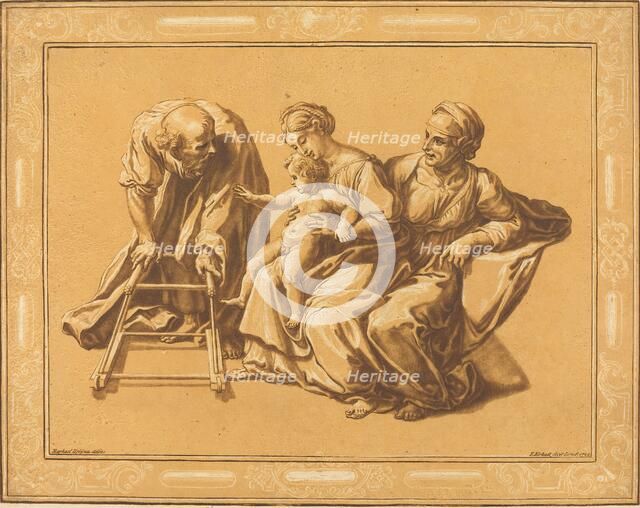 The Holy Family, 1724. Creator: Elisha Kirkall.