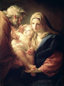 The Holy Family 1740s. Artist: Pompeo Batoni