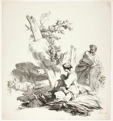 The Holy Family, 1758. Creator: Jean Baptiste Marie Pierre