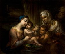 The Holy Family, 1844. Creator: Rafal Hadziewicz