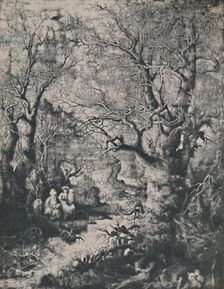 The Holy Family 1855, (1946). Artist: Rodolphe Bresdin