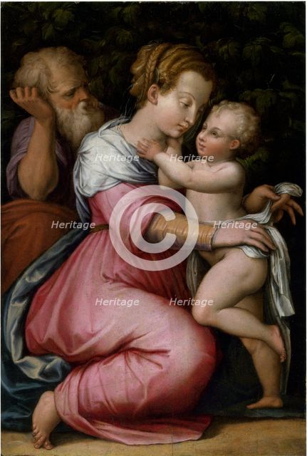 The Holy Family.