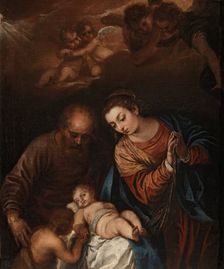 The Holy Family, mid 17th century. Creator: Juan Antonio de Frias y Escalante