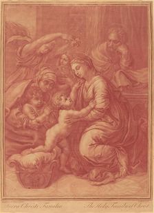The Holy Family of Christ, early 18th century. Creator: Elisha Kirkall
