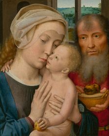 The Holy Family, about 1520. Creator: Gerard David