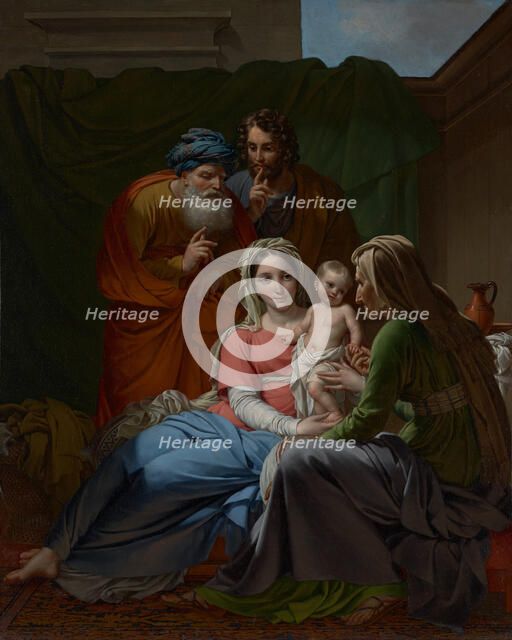 The Holy Family, about 1820. Creator: Joseph Paelinck.