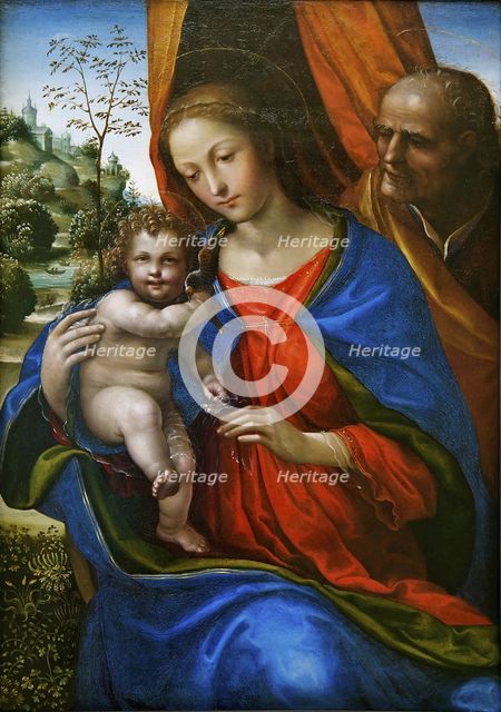 The Holy Family. Artist: Sodoma (1477-1549)