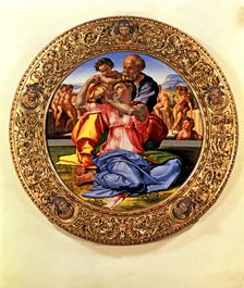 The Holy Family by Miguel Angel