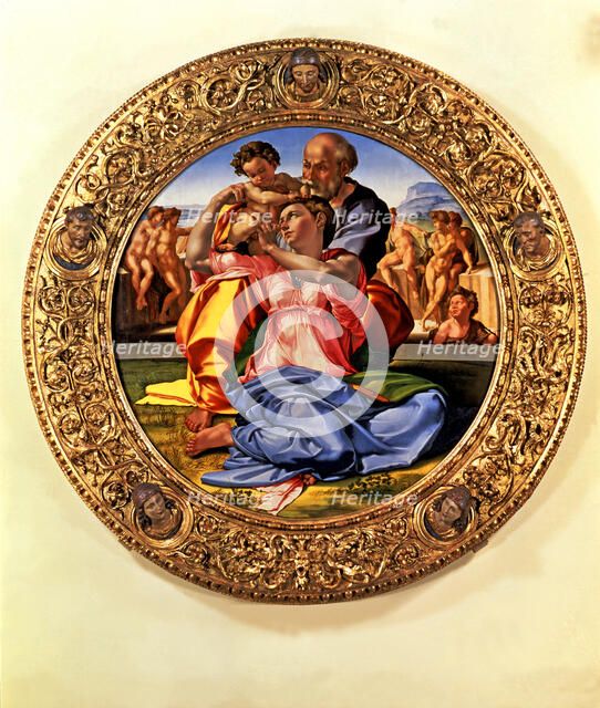  'The Holy Family', by Miguel Angel.