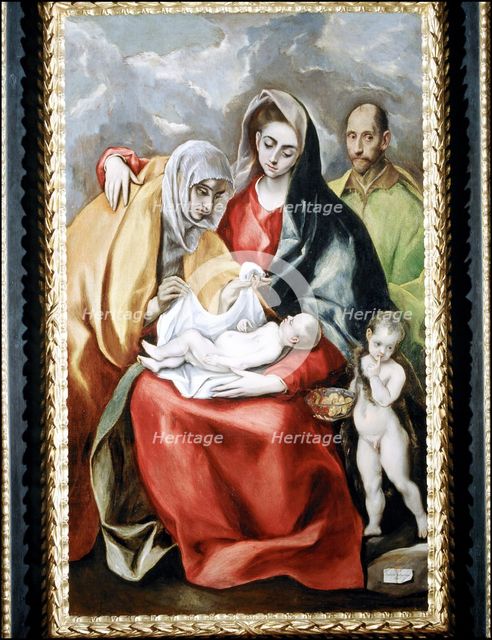 The Holy Family' by El Greco.