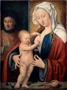 The Holy Family between 1464 and 1540. Artist: Joos van Cleve