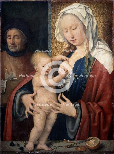 'The Holy Family', between 1464 and 1540.  Artist: Joos van Cleve