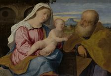 The Holy Family, between 1513-1515. Creator: Jacopo Palma il Vecchio