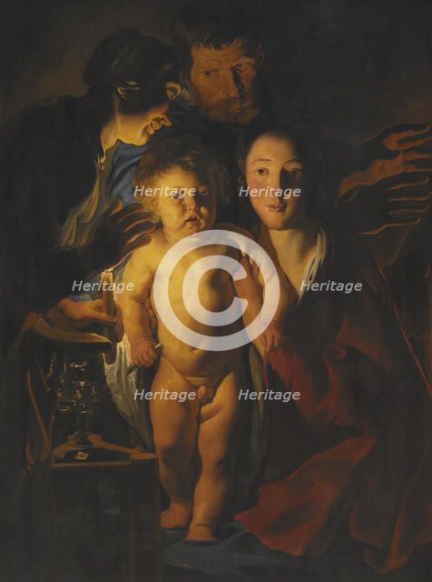 The Holy Family, between c. 1621 and c.1622. Creator: Jacob Jordaens.