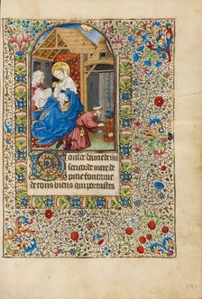 The Holy Family; Book of Hours, about 1440-1450. Creator: Workshop of the Bedford Master
