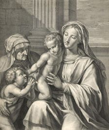 The Holy Family, c. 1656-71. Creator: Nicolas Pitau