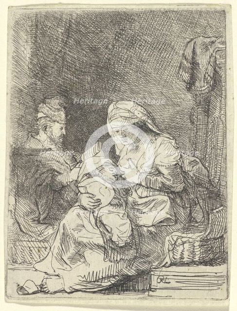 The Holy Family, c. 1632. Creator: Rembrandt Harmensz van Rijn.
