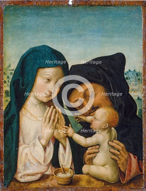 The Holy Family, c1495-1500. Creator: Master of the St Bartholomew Altarpiece.
