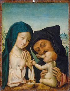 The Holy Family, c1495-1500. Creator: Master of the St Bartholomew Altarpiece