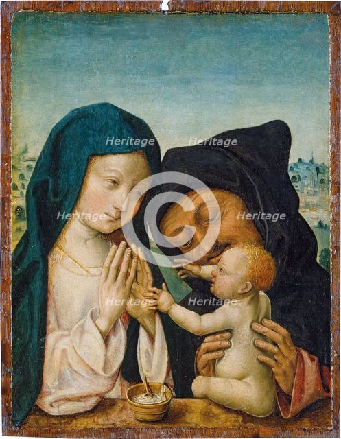 The Holy Family, c1495-1500. Creator: Master of the St Bartholomew Altarpiece.