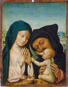 The Holy Family, c1495-1500. Creator: Master of the St Bartholomew Altarpiece