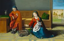 The Holy Family, c1515-1520. Creator: Benvenuto Tisi da Garofalo