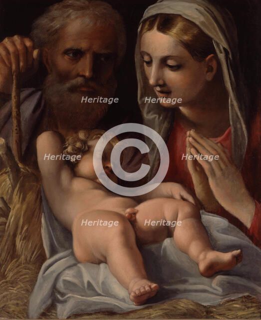 The Holy Family, c.1598. Creator: Carracci, Annibale (1560-1609).