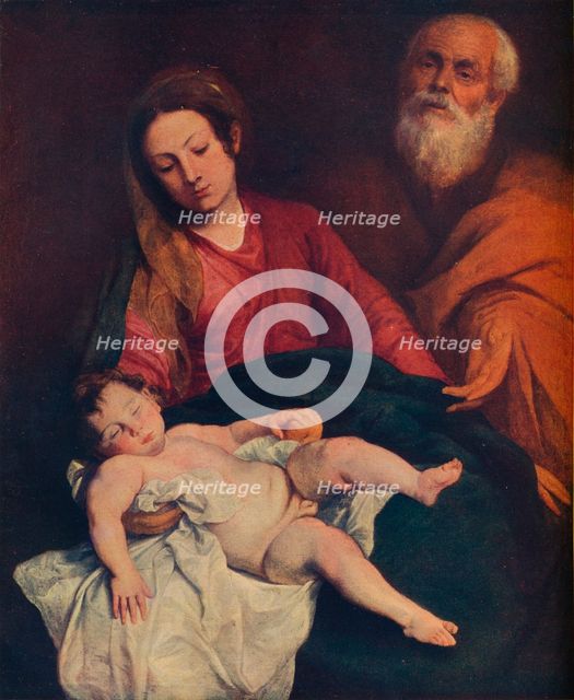 'The Holy Family', c1624. Artist: Anthony van Dyck.