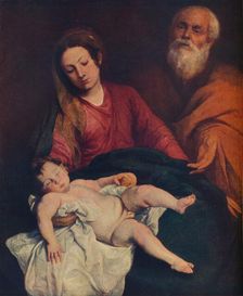 The Holy Family c1624. Artist: Anthony van Dyck