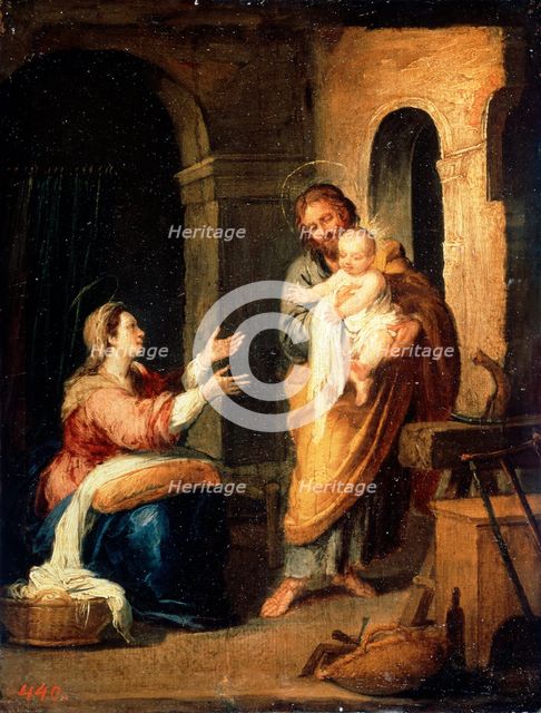 'The Holy Family', c1660-c1670. Artist: Bartolomé Esteban Murillo 