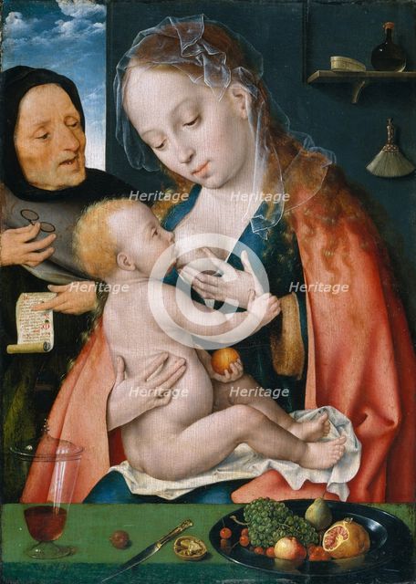 The Holy Family, ca. 1512-13. Creator: Joos van Cleve.
