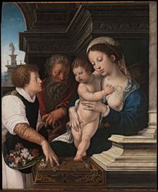 The Holy Family, ca 1521. Creator: Orley, Bernaert, van (1488-1541)