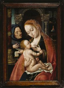 The Holy Family, ca 1523-1530. Creator: Cleve, Joos van, Circle of