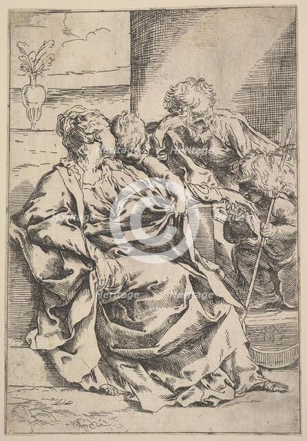 The Holy Family, ca. 1595-1600. Creator: Guido Reni.