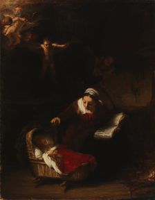 The Holy Family, copy after Rembrandt, 1892. Creator: Venny Soldan-Brofeldt