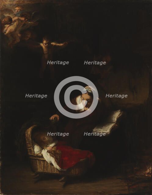 The Holy Family, copy after Rembrandt, 1892. Creator: Venny Soldan-Brofeldt.