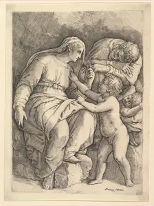 The Holy Family. Creator: Battista Franco Veneziano