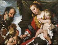 The Holy Family. Creator: Strozzi, Bernardo (1581-1644)