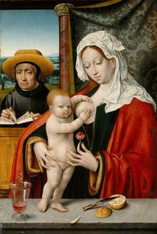The Holy Family, possibly 1527-33. Creator: Workshop of Joos van Cleve (Netherlandish, Cleve ca. 1485-1540/41 Antwerp)