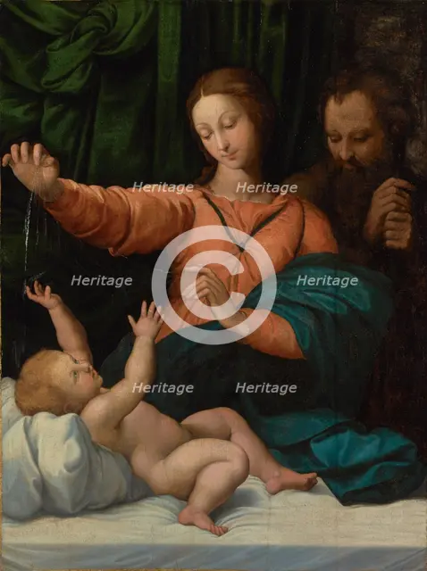 The Holy Family (The Madonna del Velo; Madonna di Loreto), mid-16th century. Creator: Unknown.