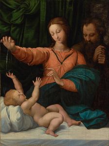 The Holy Family (The Madonna del Velo; Madonna di Loreto), mid-16th century. Creator: Unknown