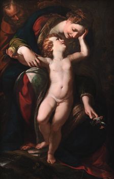 The Holy Family. The Rest on the Flight into Egypt, 1613-1615. Creator: Giulio Cesare Procaccini