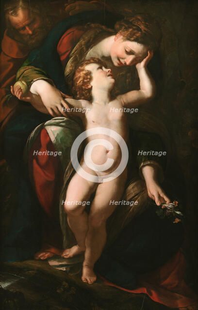 The Holy Family. The Rest on the Flight into Egypt, 1613-1615. Creator: Procaccini, Giulio Cesare (1574-1625).