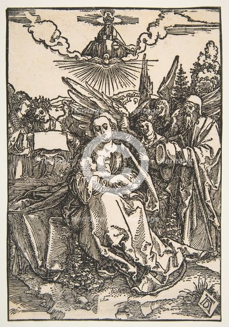 The Holy Family with Five Angels, ca. 1503. Creator: Albrecht Durer.
