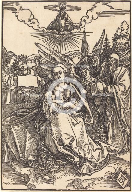 The Holy Family with Five Angels, in or before 1505. Creator: Albrecht Durer.