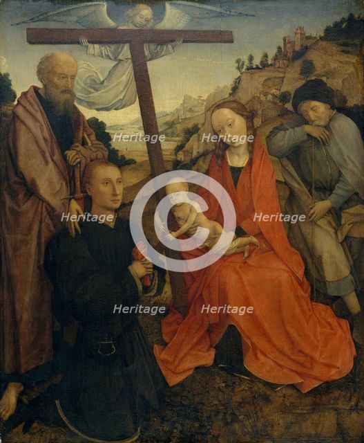 The Holy Family with Saint Paul and a Donor. Creator: Unknown.