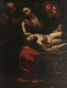 The Holy Family with sleeping Jesus, 1615-1618. Creator: Procaccini, Giulio Cesare (1574-1625)