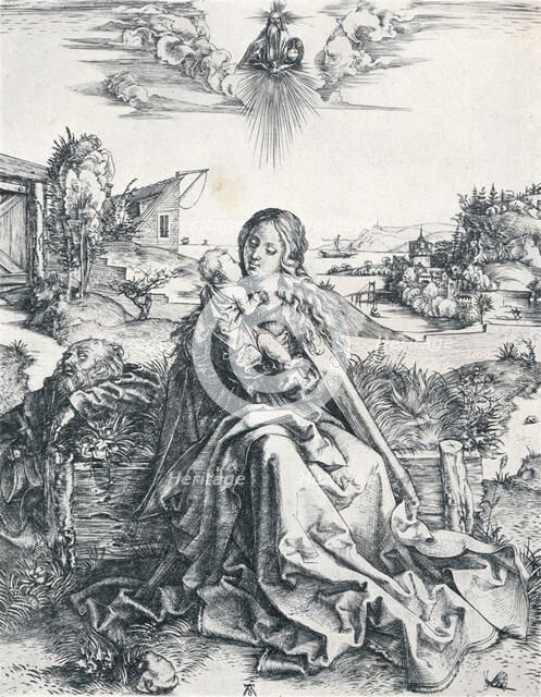 'The Holy Family with the Dragonfly', 1495 (1906). Artist: Albrecht Durer.