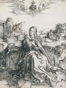 The Holy Family with the Dragonfly, about 1495. Creator: Albrecht Durer